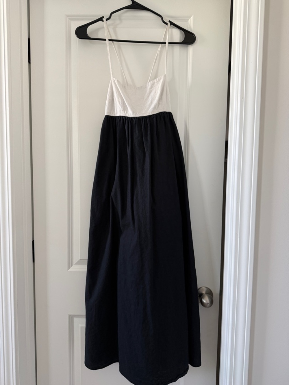 Abercrombie and Fitch Maxi Linen Blend Dress